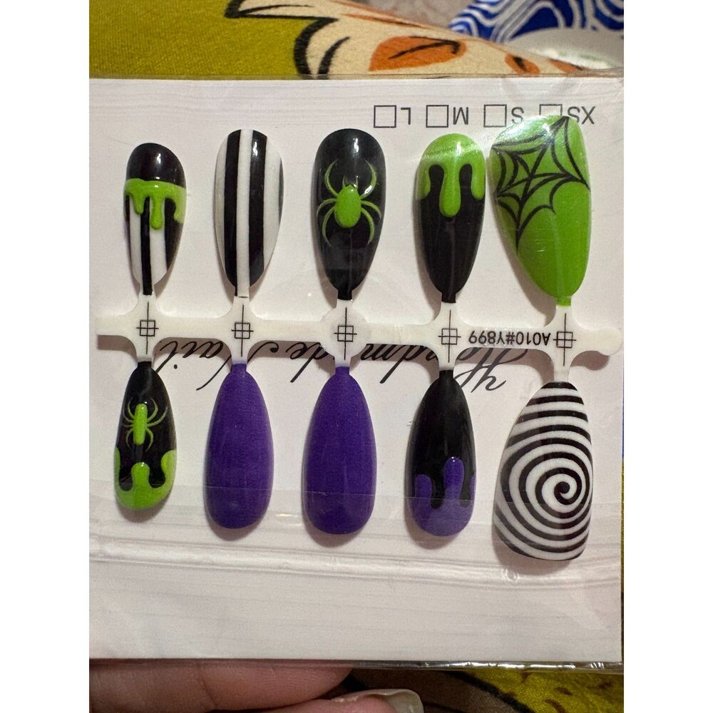 Halloween Press-On Nails